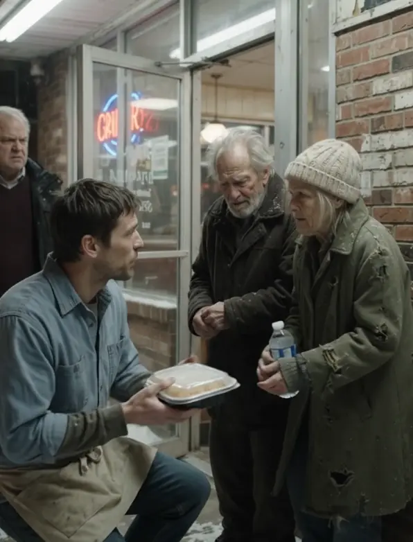 A Waiter Fed Two Elderly Strangers in the Snow — Then the Man Who Threatened Them Learned Why They Had Come