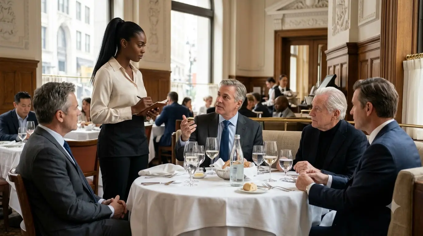 Millionaire Bet $100,000 a Waitress Couldn't Speak German — Then One Sentence Made the Investor Stand Up