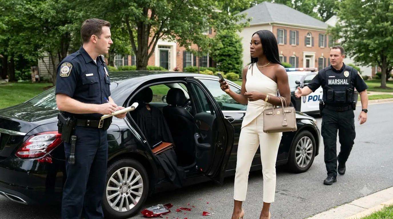 A Patrol Officer Smashed a Woman’s Taillight — Then He Saw What Was Folded Behind Her Seat