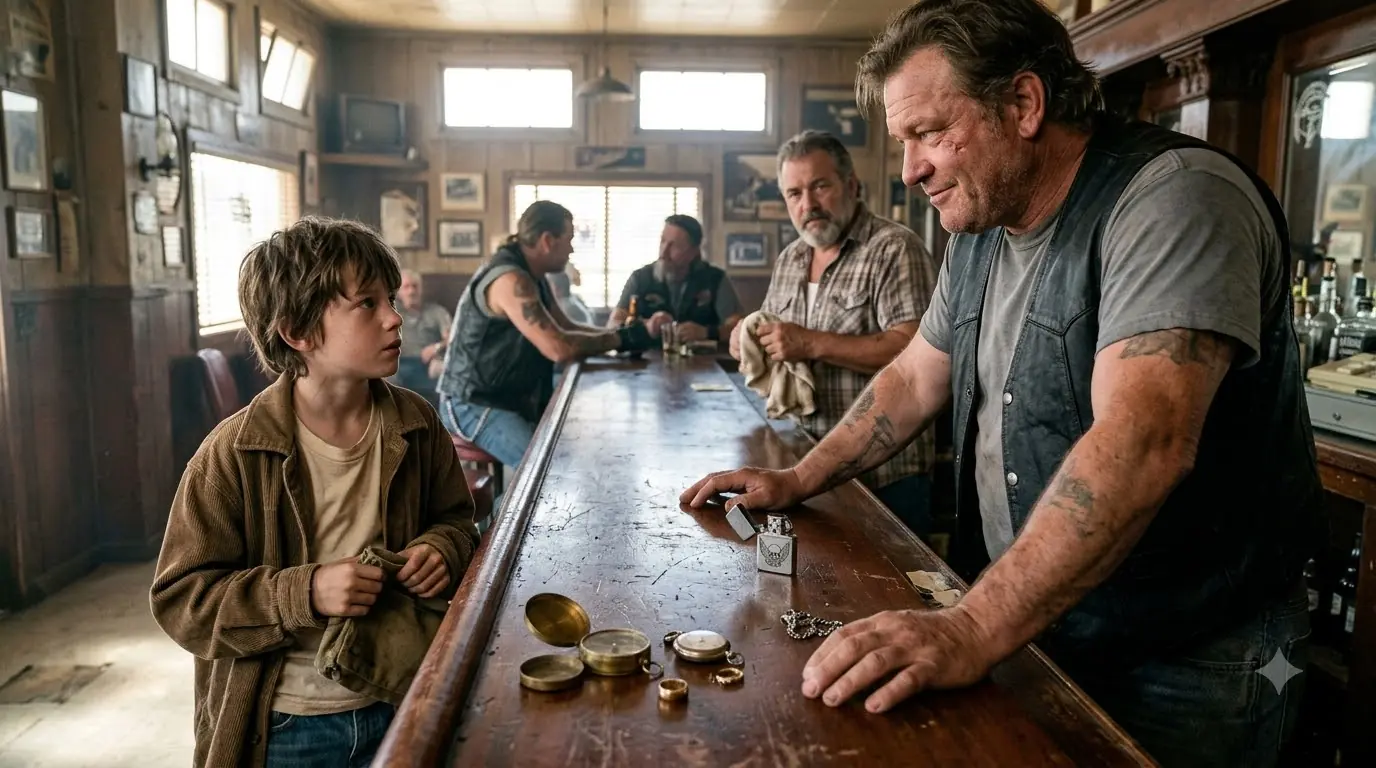 Where Did You Get That?, the Hells Angel Asked the 10-Year-Old — The Entire Bar Went Still