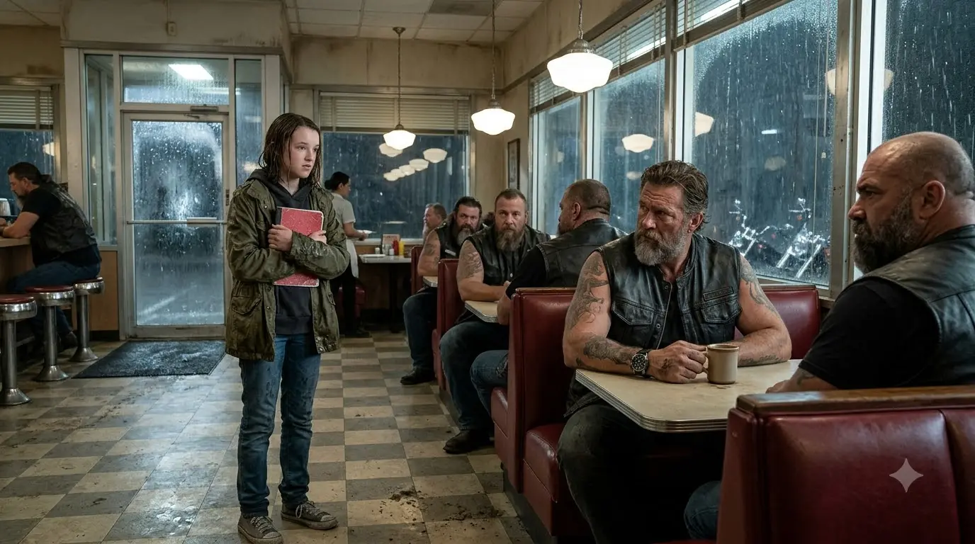 "Why Are You Wearing My Dad’s Watch?" — The Biker Realized Who the Orphan Was
