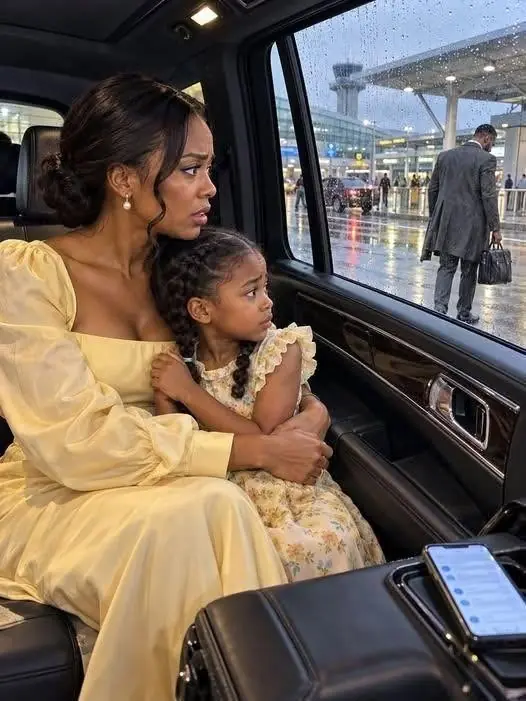 After dropping my husband off at Houston’s airport for a business trip, my eight-year-old daughter grabbed my arm and whispered, “Mom, please don’t take us home