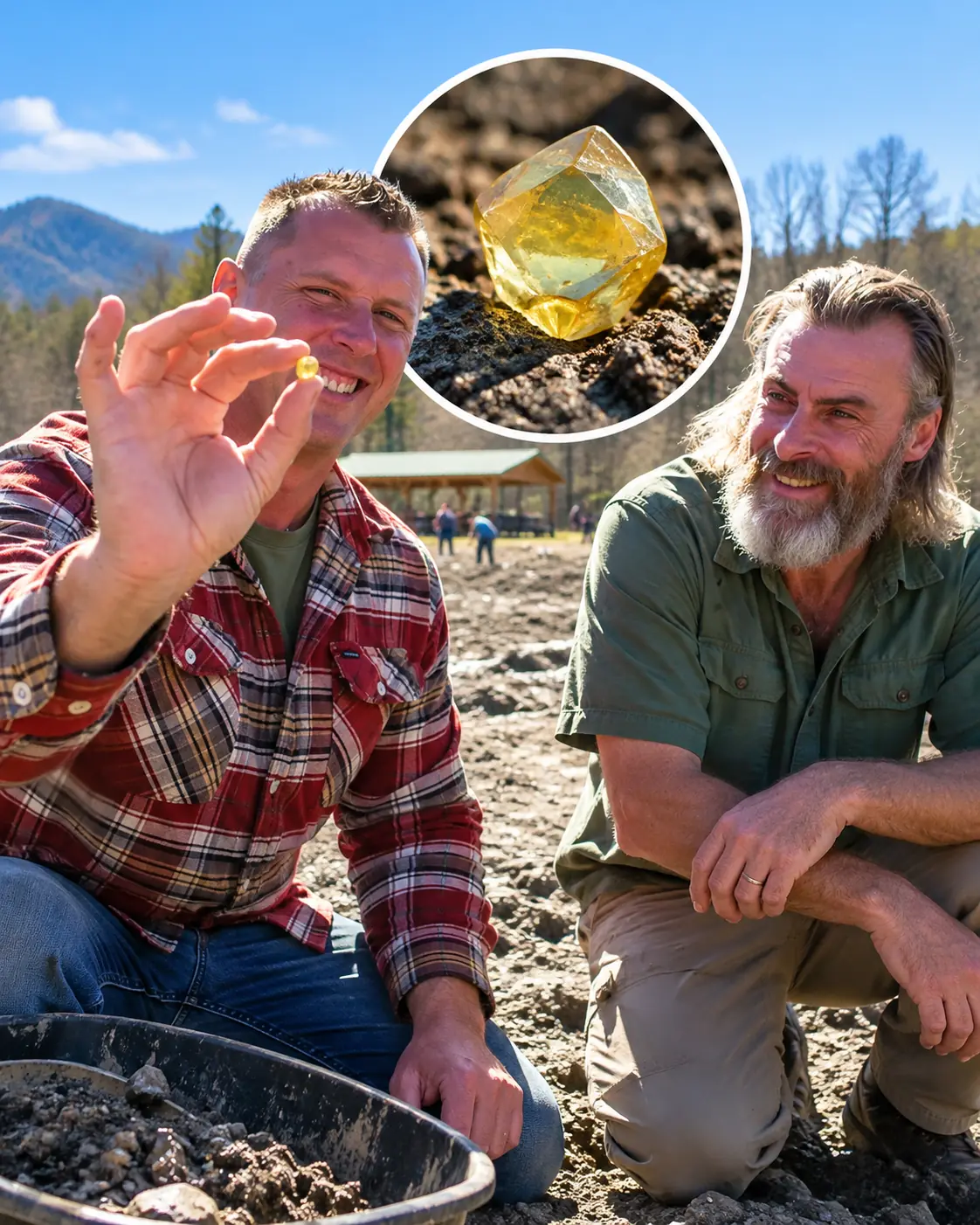 Man Finds a Stunning 6.03-Carat Yellow Diamond Worth an Estimated $250,000 After Paying Just $15 to Search at an Arkansas Park! 💎😱