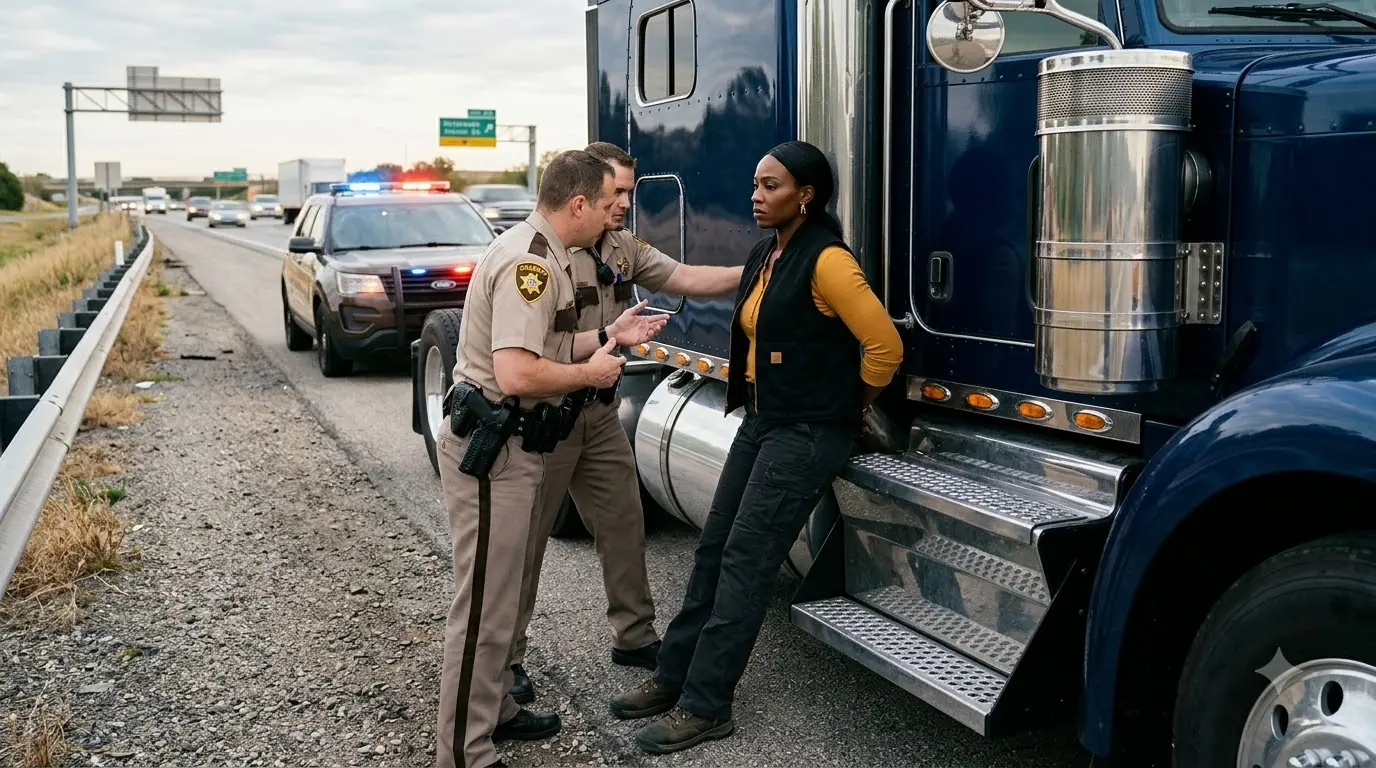 Two Deputies Crushed a Trucker’s License — But the Young Man Filming Refused to Leave
