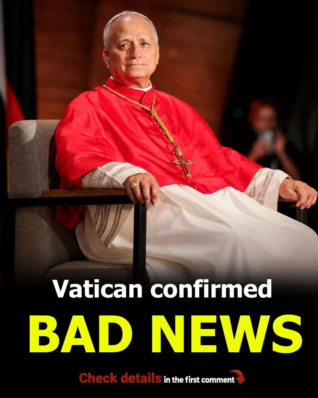 Vatican confirmed bad news about Pope Leo XIV