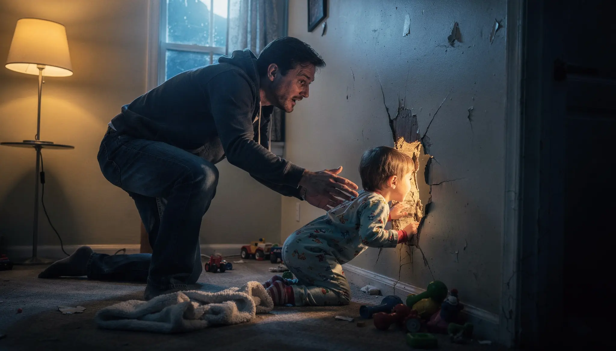 He Followed His Daughter to a Hole in the Wall at Night — The Hidden Girl Inside Called Him "Daddy"
