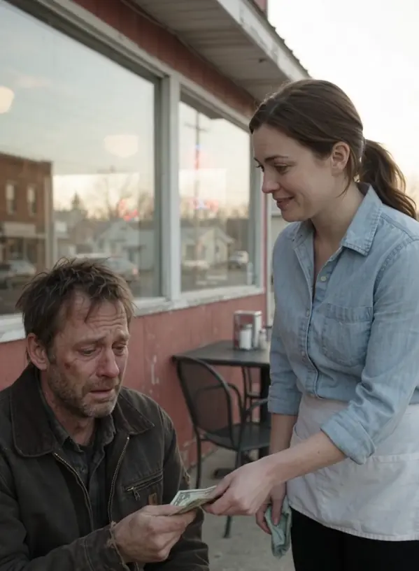 She Gave a Desperate Father Her Last Dollars to Reach His Dying Son — Twenty Years Later, the Boy Returned With a Quiet Smile