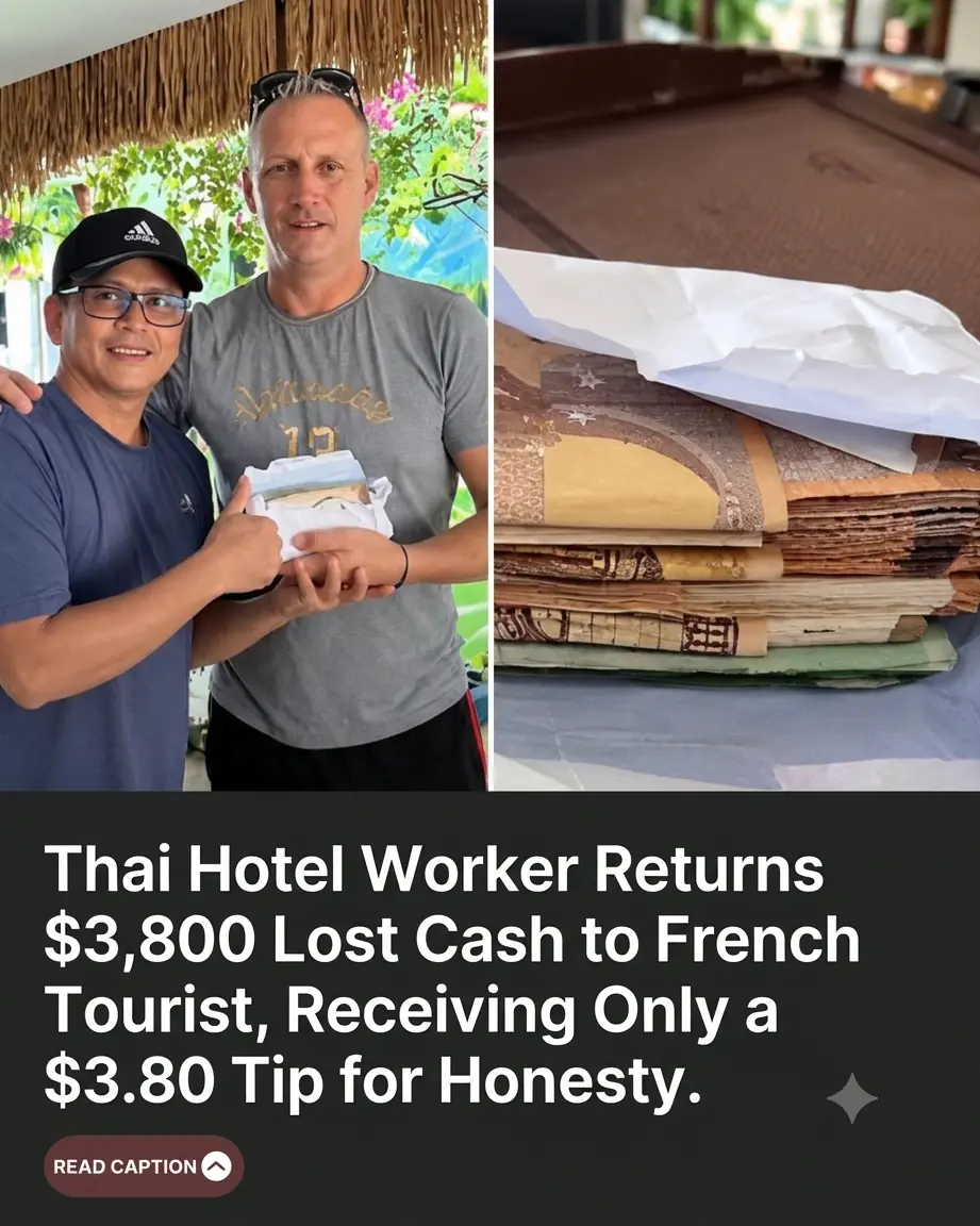 Hotel Staff Return $3,000 in Lost Cash to French Tourist in Thailand, But Receive Just a $3 Tip