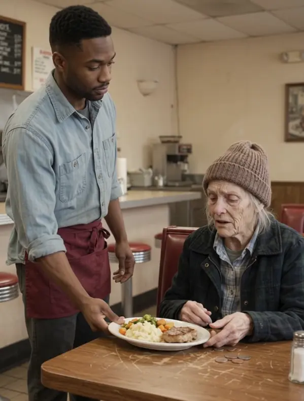 A Waiter Gave a Homeless Woman a Bowl of Soup — Twenty Years Later, a Stranger Entered With Her Photograph