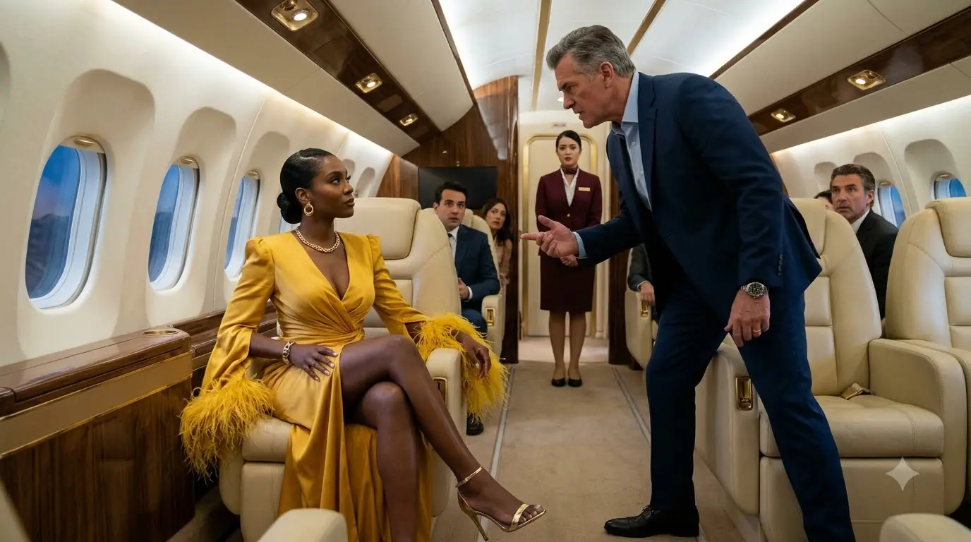 A Billionaire Shamed a Black Woman in First Class — Then Discovered She Owned the Entire Airline