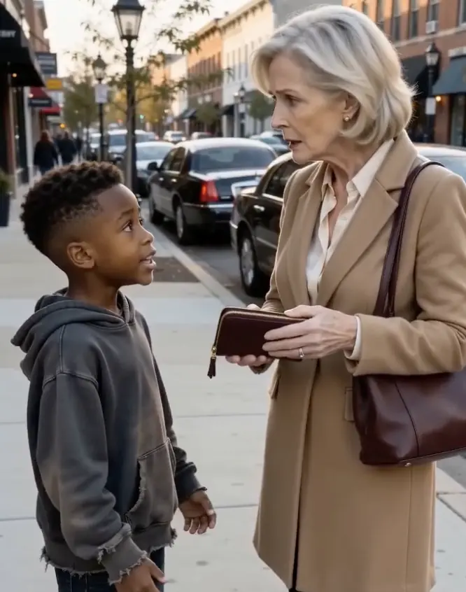 A Boy Returned an Elderly Woman’s Lost Wallet — She Accused Him of Stealing, Until the Truth Came From Someone She Trusted