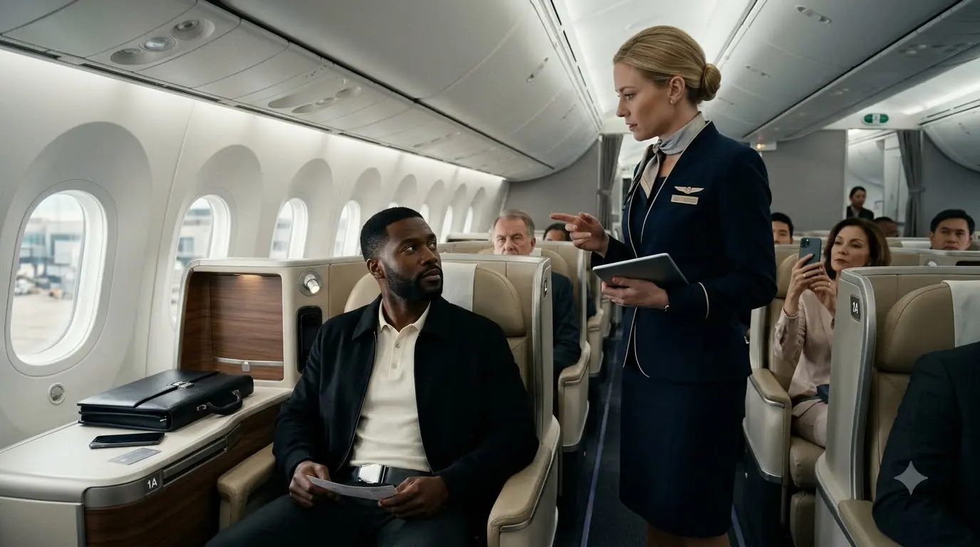 A CEO Was Denied First Class Seat — 45 Minutes Later, Airline in Chaos