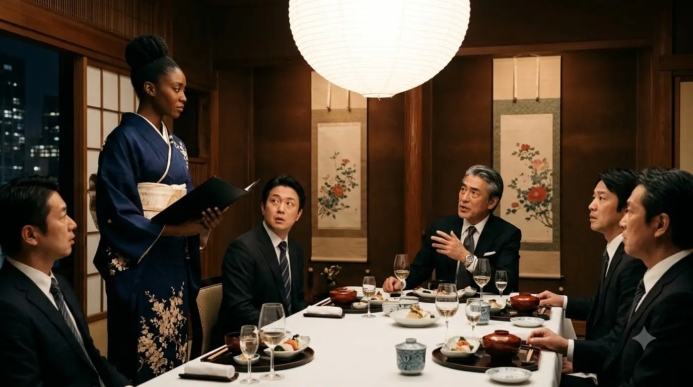 Japanese Billionaire Shamed a Waitress in Fluent Japanese — Then Her Reply Exposed the Woman Who Controlled His $280 Million Deal