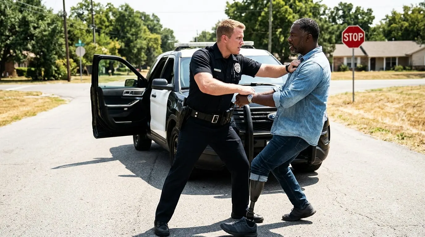 The Officer Smashed a Disabled Man's Silver Watch — Then His Patrol Radio Went Silent