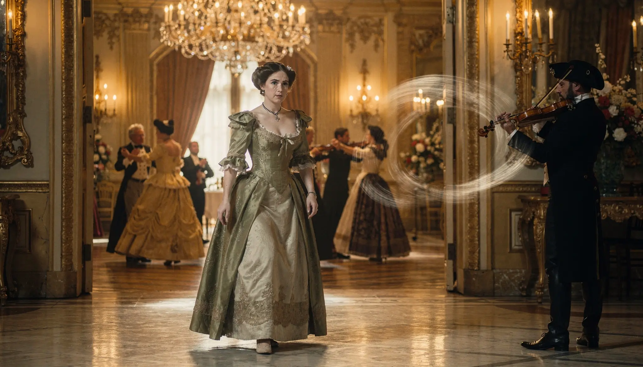 She Entered the Ballroom That Had Ruined Her Family — Then the Violin Began Playing Her Father's Secret