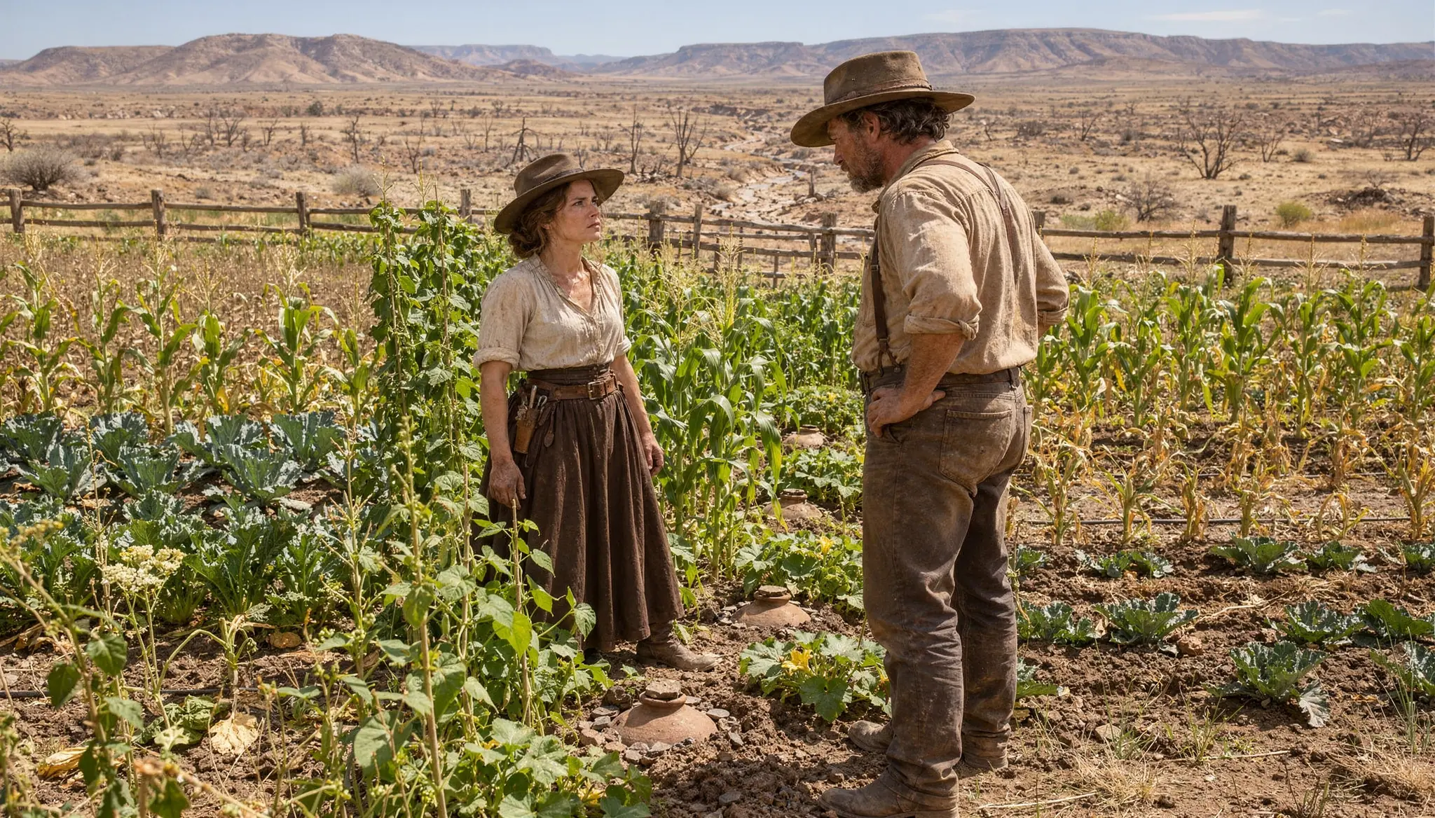 They Laughed When She Buried 300 Clay Pots — Until Her Field Was the Only Green One Left