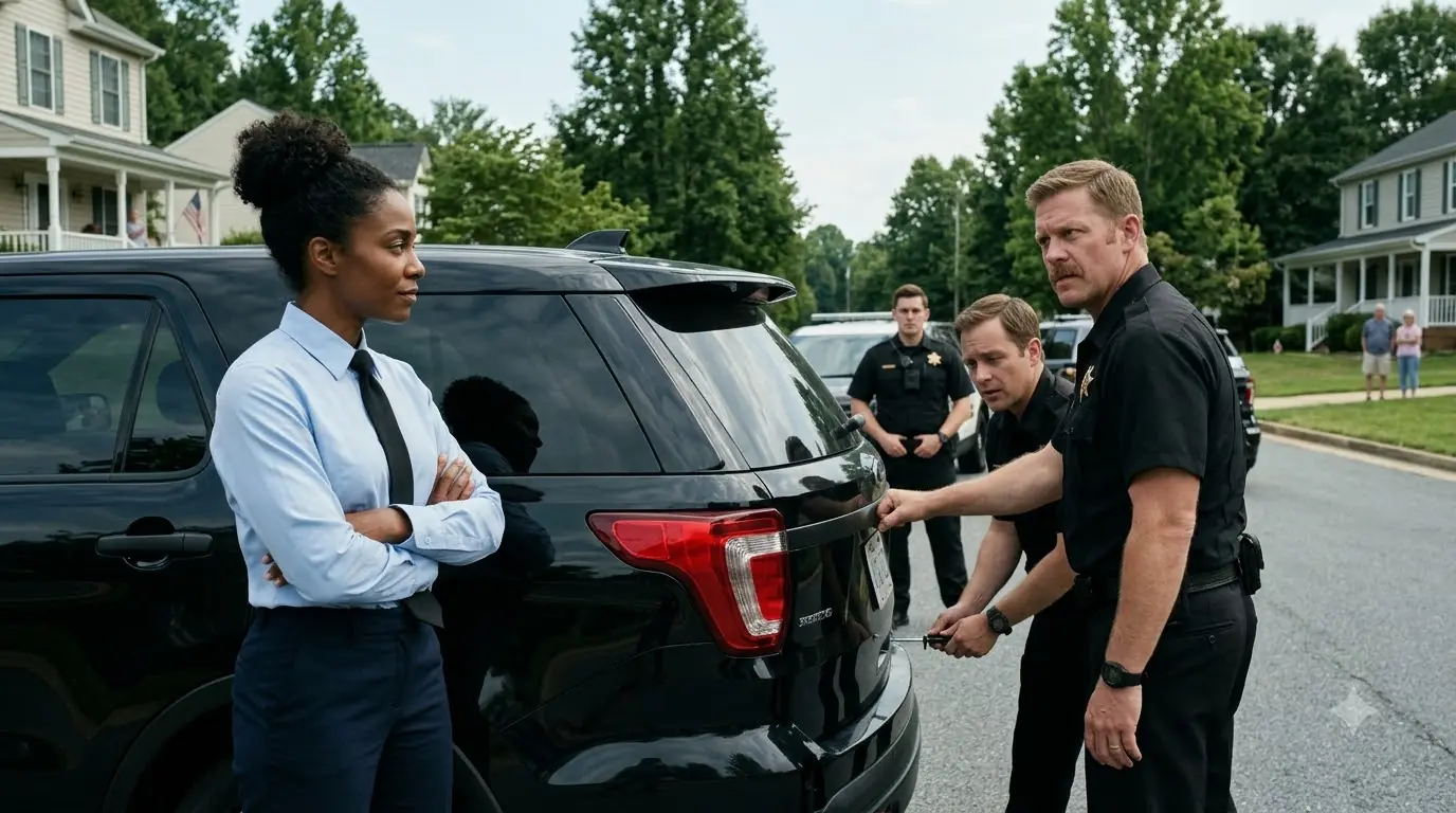 The Sheriff Forced Open Her SUV — Then He Discovered Who Had Been Watching