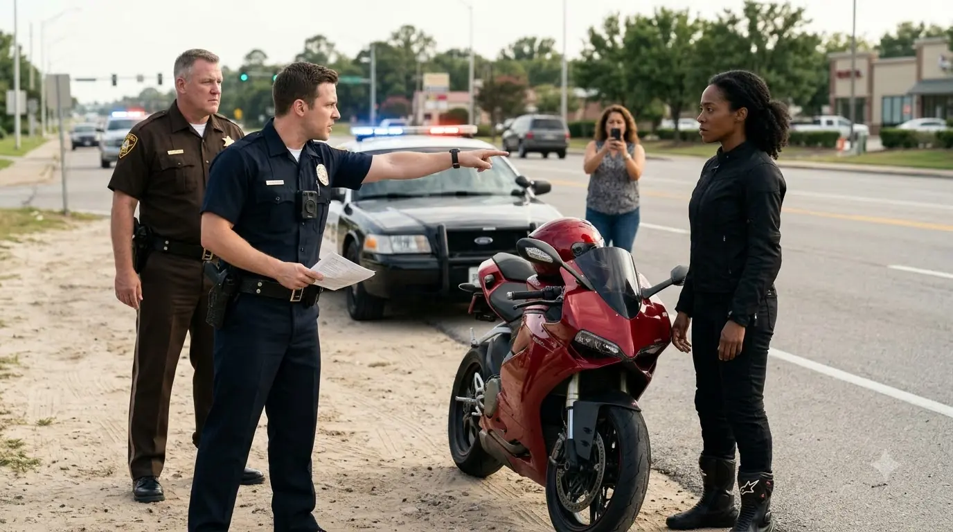 Two Cops Handcuffed a Girl Riding a Bike — Unaware Who She Was