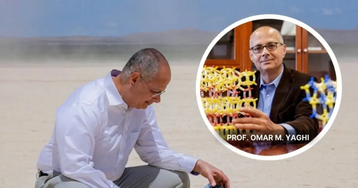 Nobel Prize-Winning Scientist Develops Solar-Powered Technology That Could Produce 1,000 Litres of Clean Water a Day From Thin Air