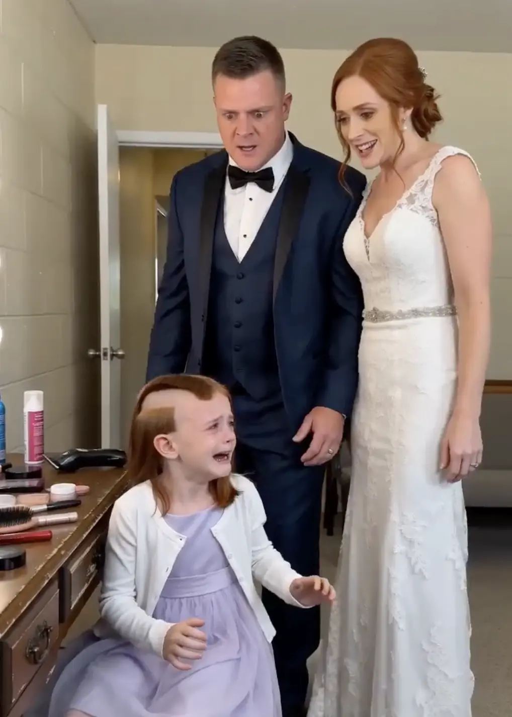 The Bride Shaved Her Stepdaughter's Hair to Frighten Her Father — Then a Wedding Photograph Exposed What She Was Really After