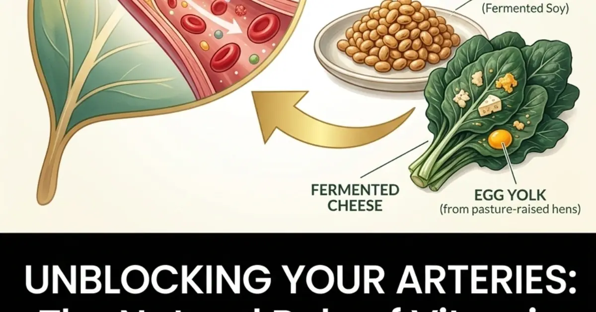 How to clean arteries with vitamin K2