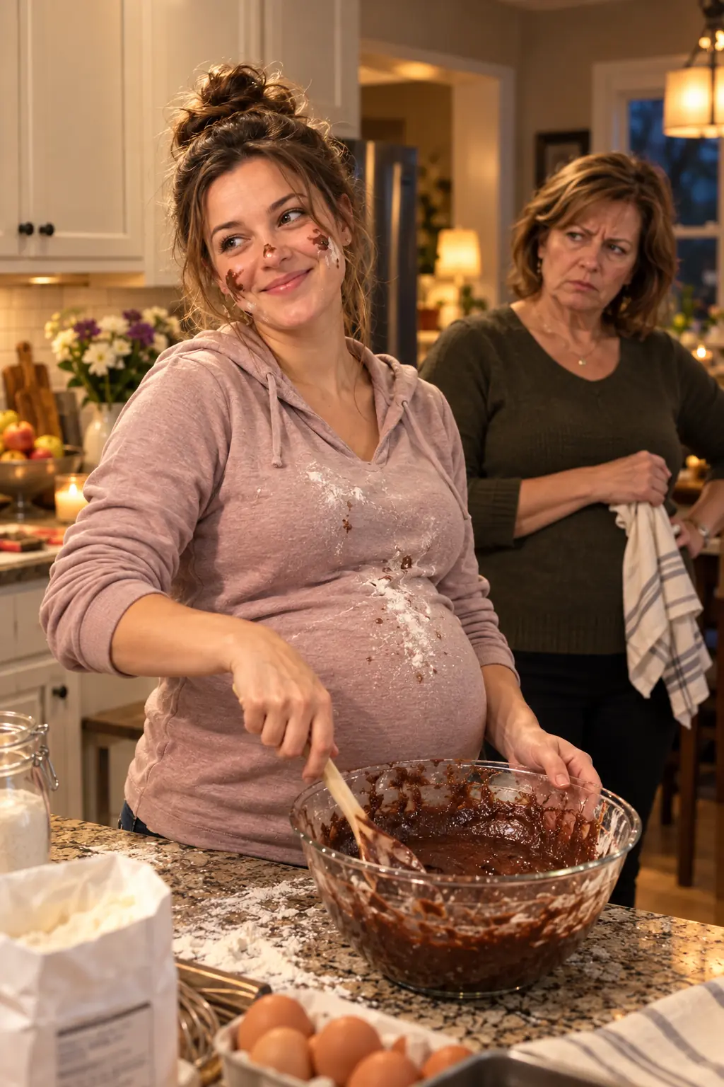 My Mother Mocked My Pregnant Wife’s Cooking for Months—Then One Chocolate Cake Made Her Call Me in Panic