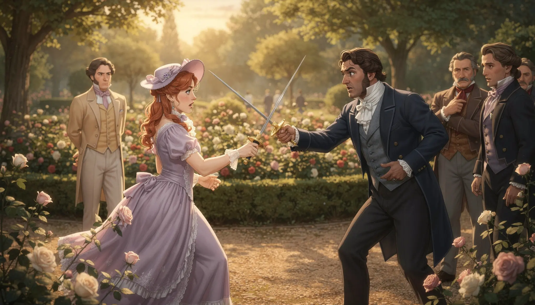 They Called Her Father's Last Duel a Disgrace — Then She Raised the Foil