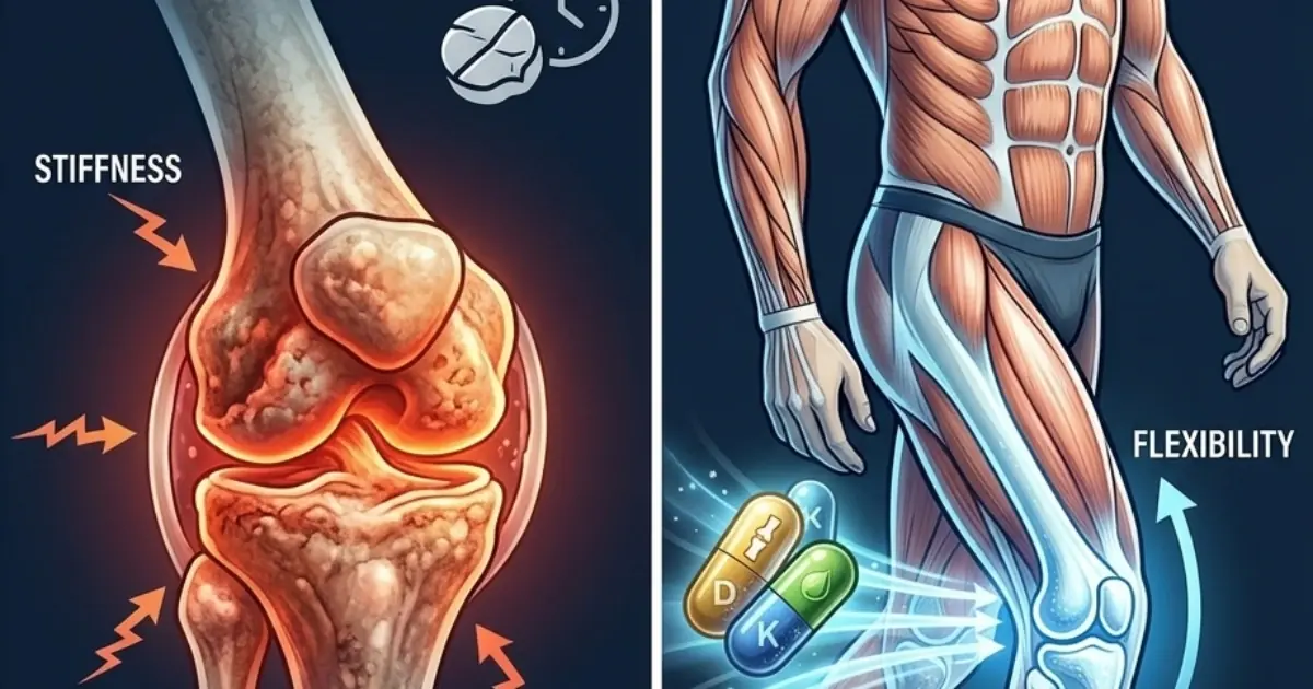 Top 3 vitamins to repair painful joints that actually work!