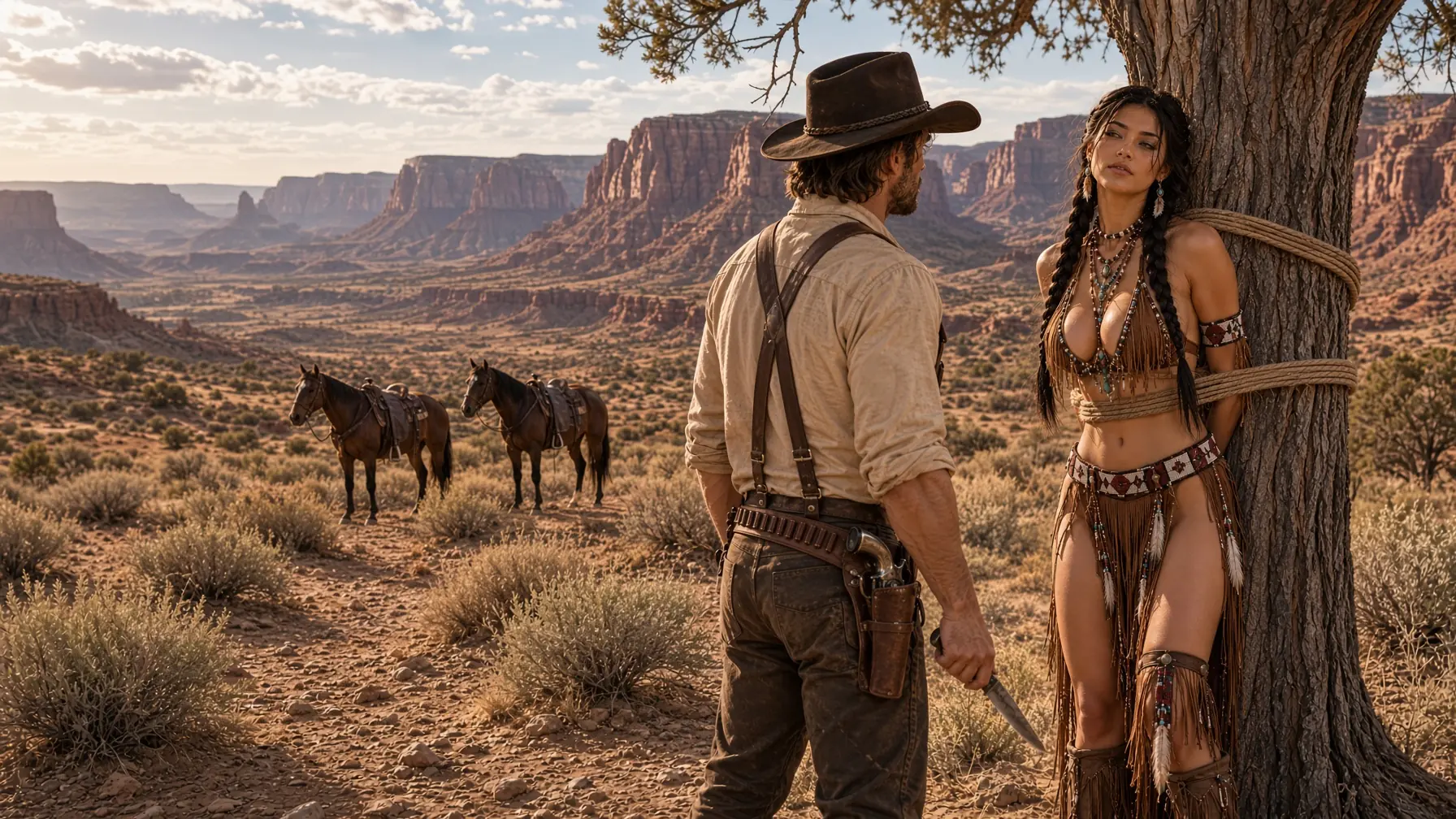 Chapter 1 - A Coldhearted Cowboy Saved A Beautiful Apache Woman — Then ...