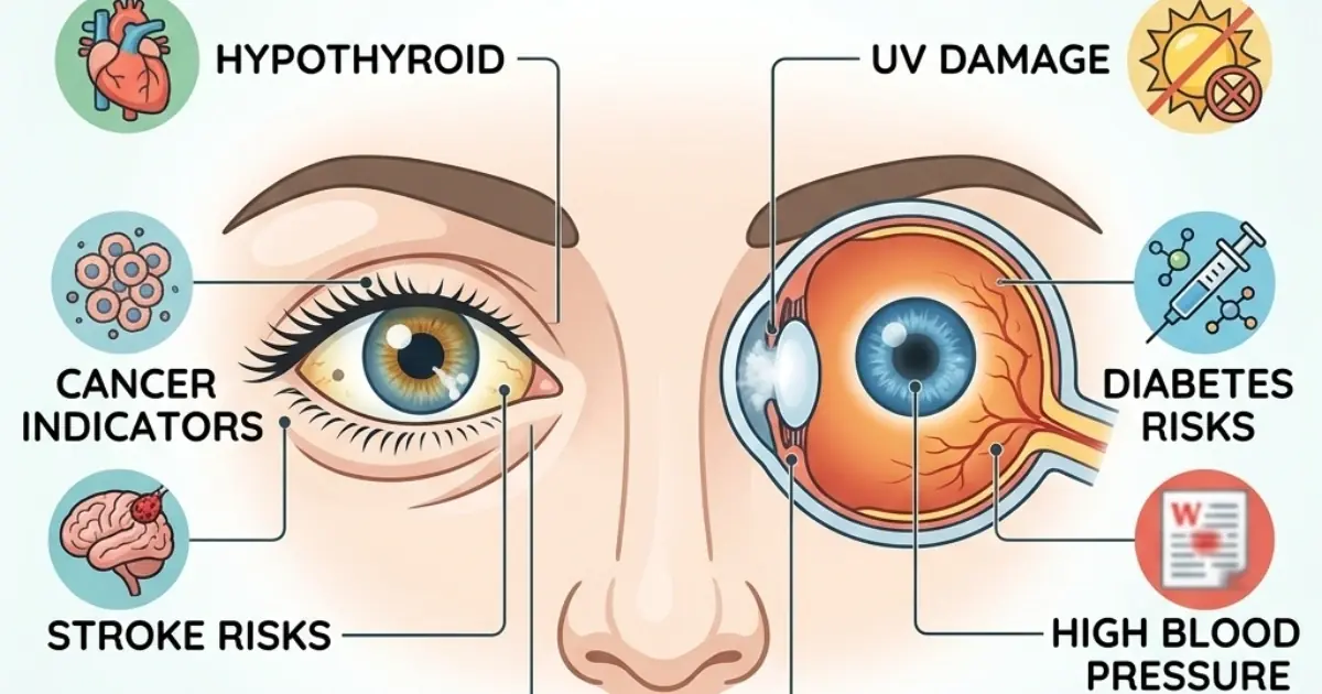 8 things your eyes are trying to tell you about your health