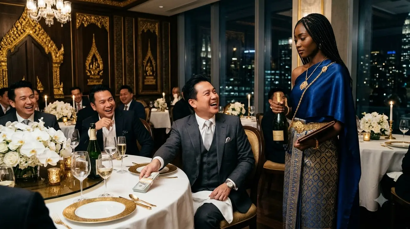 A Billionaire Offered a Waitress $5,000 to Speak Thai — Then She Asked Him to Repeat His Secret