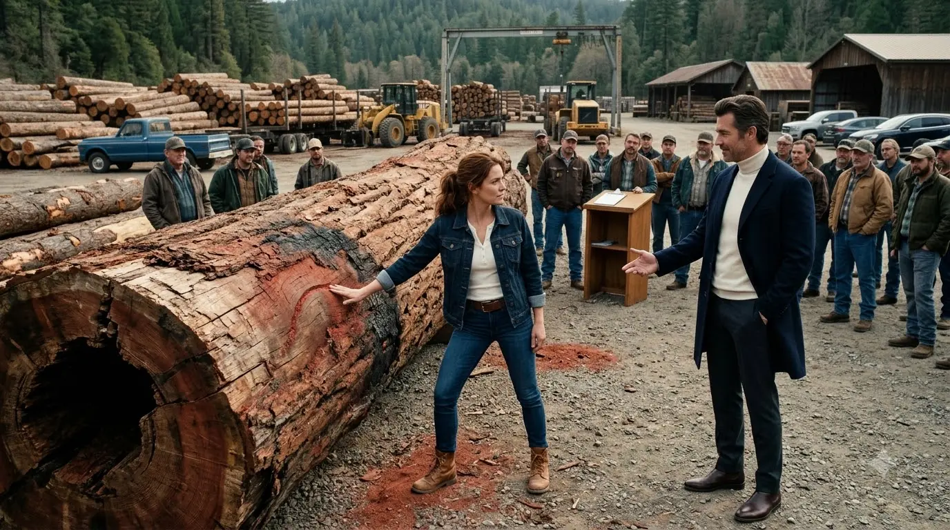 Nobody Wanted the Giant Redwood Log — Until a Single Mom Took One Look