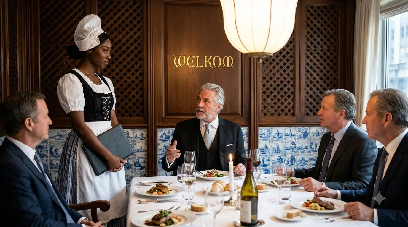 A Dutch Billionaire Laughed a Waitress in His Own Language — Then Her Answer Turned a $48 Million Dinner Into His Worst Nightmare
