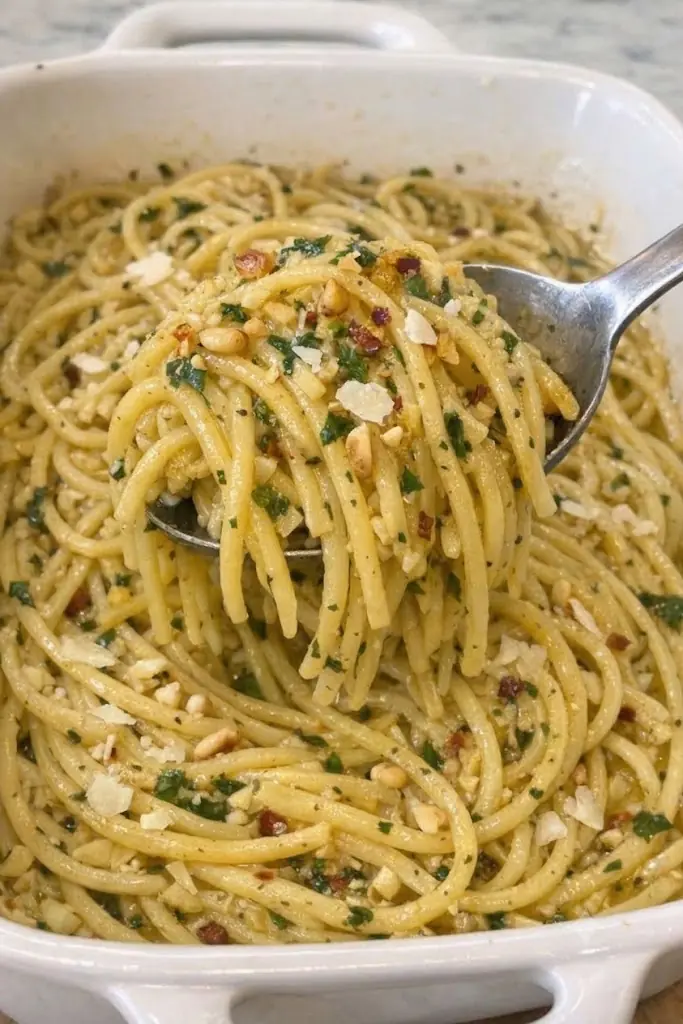 My Neighbor Has Been Making This Oven-Baked Cowboy Butter Pasta for 30 Years — And Now I Finally Have the Recipe