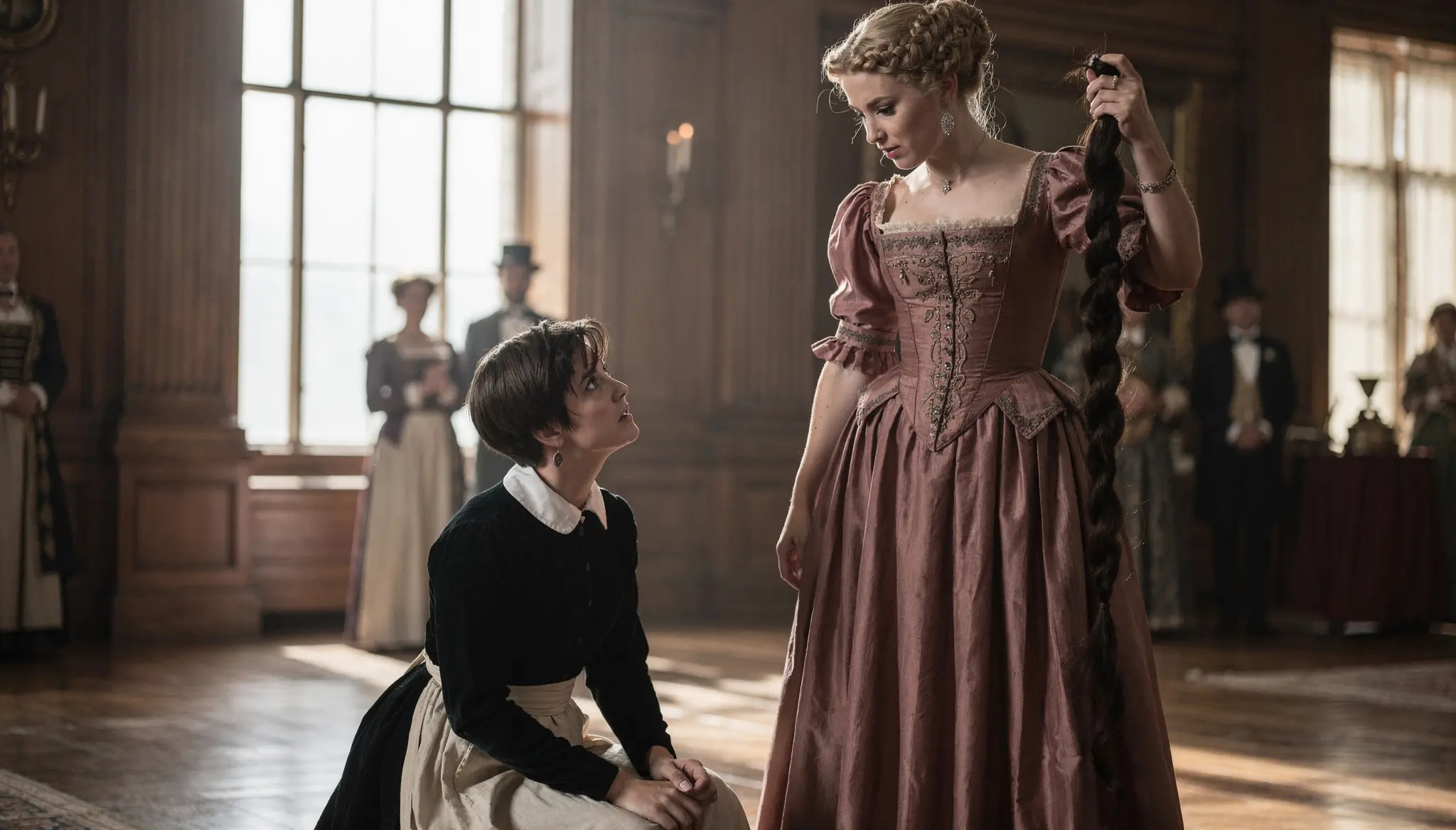The Duke’s Fiancée Cut the Maid’s Hair — She Touched It and Said, “You Will Pay for Every Strand