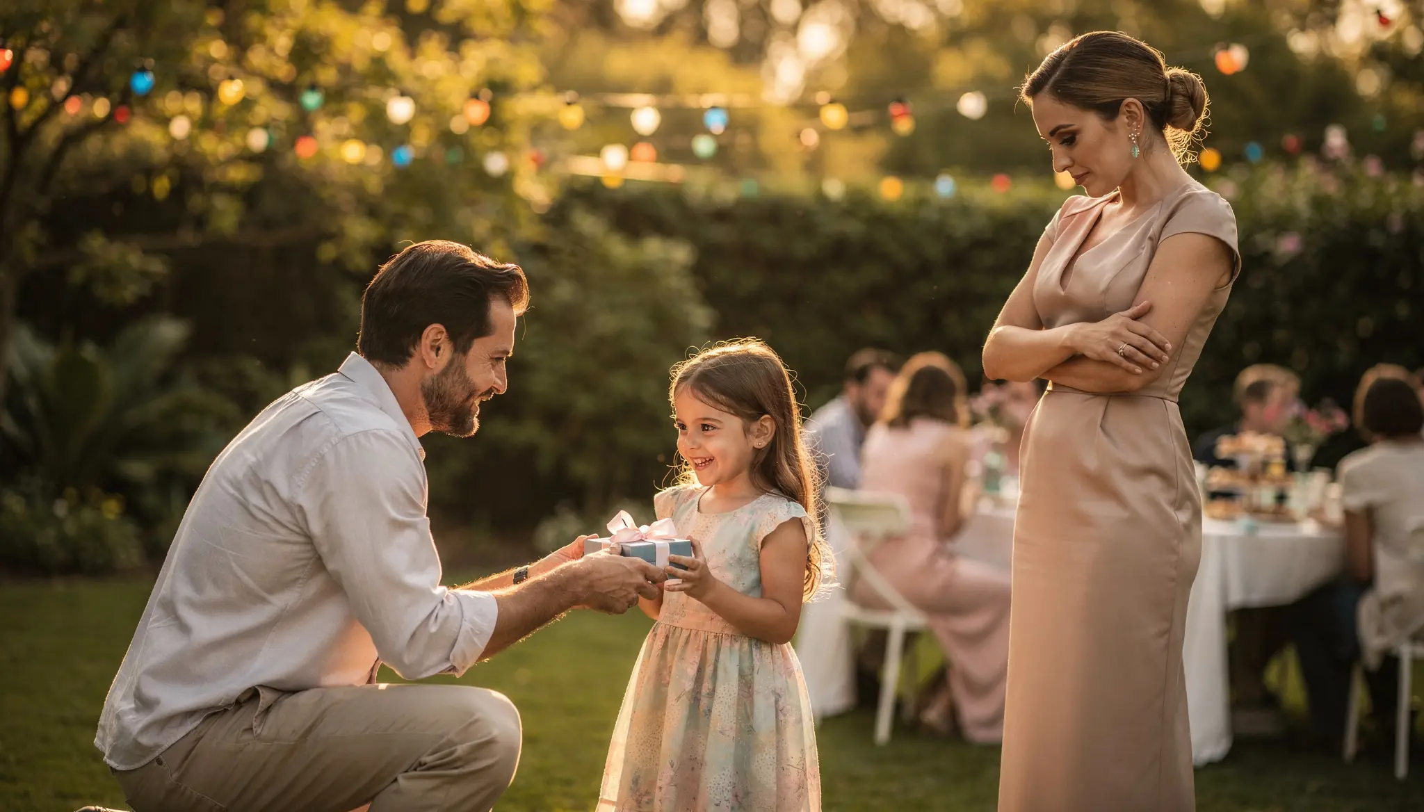 He Gave His Daughter Her Late Mother's Necklace at Her Birthday Party — Then His Fiancée Told Her to Hide It