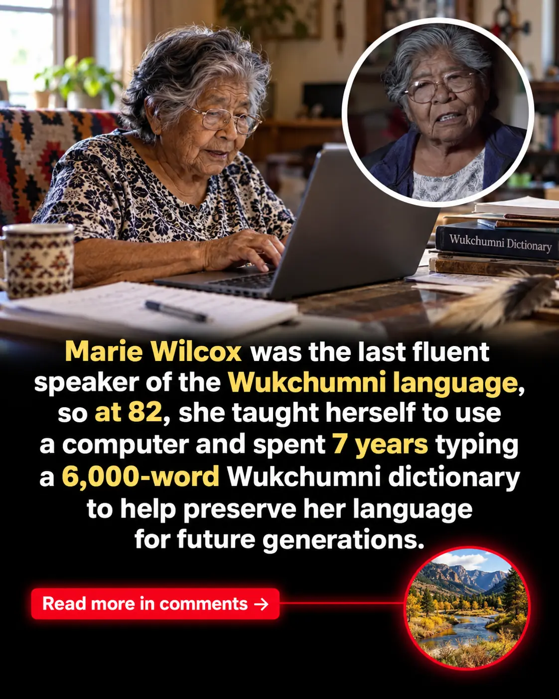 The Last Fluent Speaker of an Ancient Native American Language Spent Seven Years Creating a Dictionary to Save It From Disappearing Forever ❤️