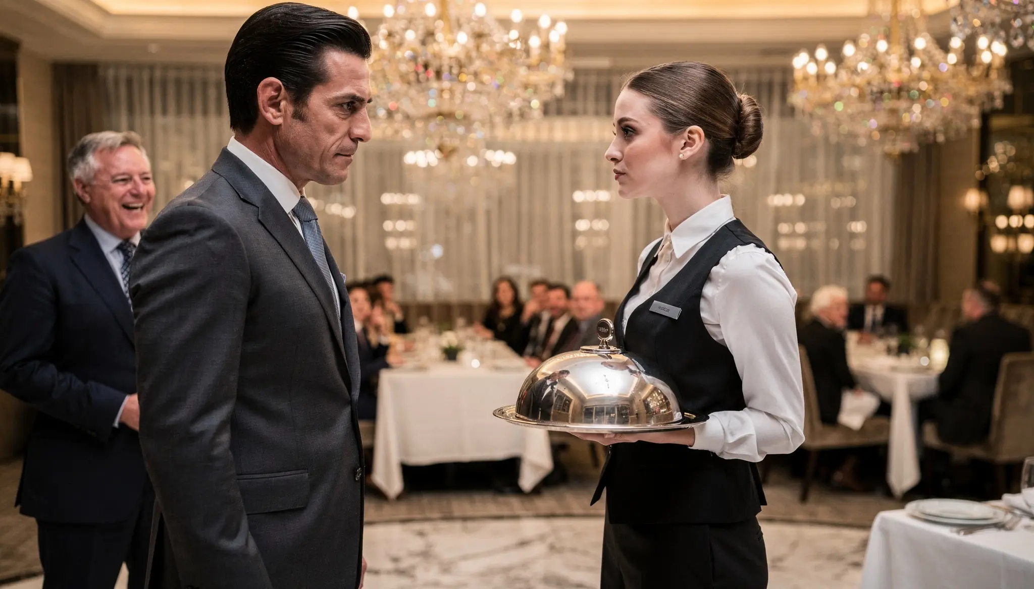 CEO Calls The Waitress A Liar About Speaking 9 Languages — Until Three Words Leave Him Silent