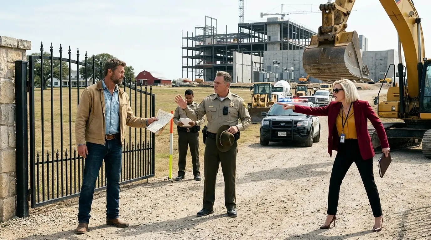 HOA Built a $9M Data Center Behind My Ranch — Then Crossed My Land
