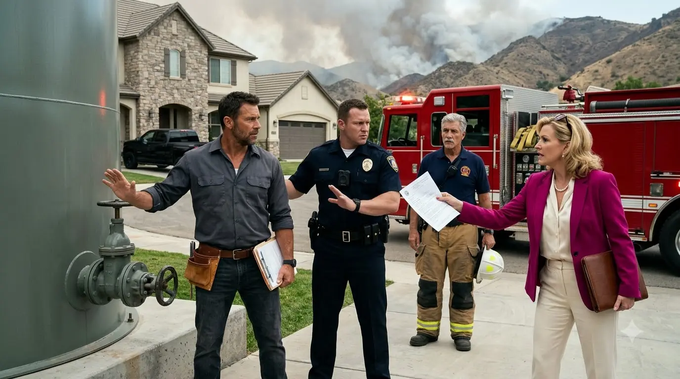 HOA Fined My Emergency Water Tank — Then the Fire Chief Said, “Don’t Touch It”