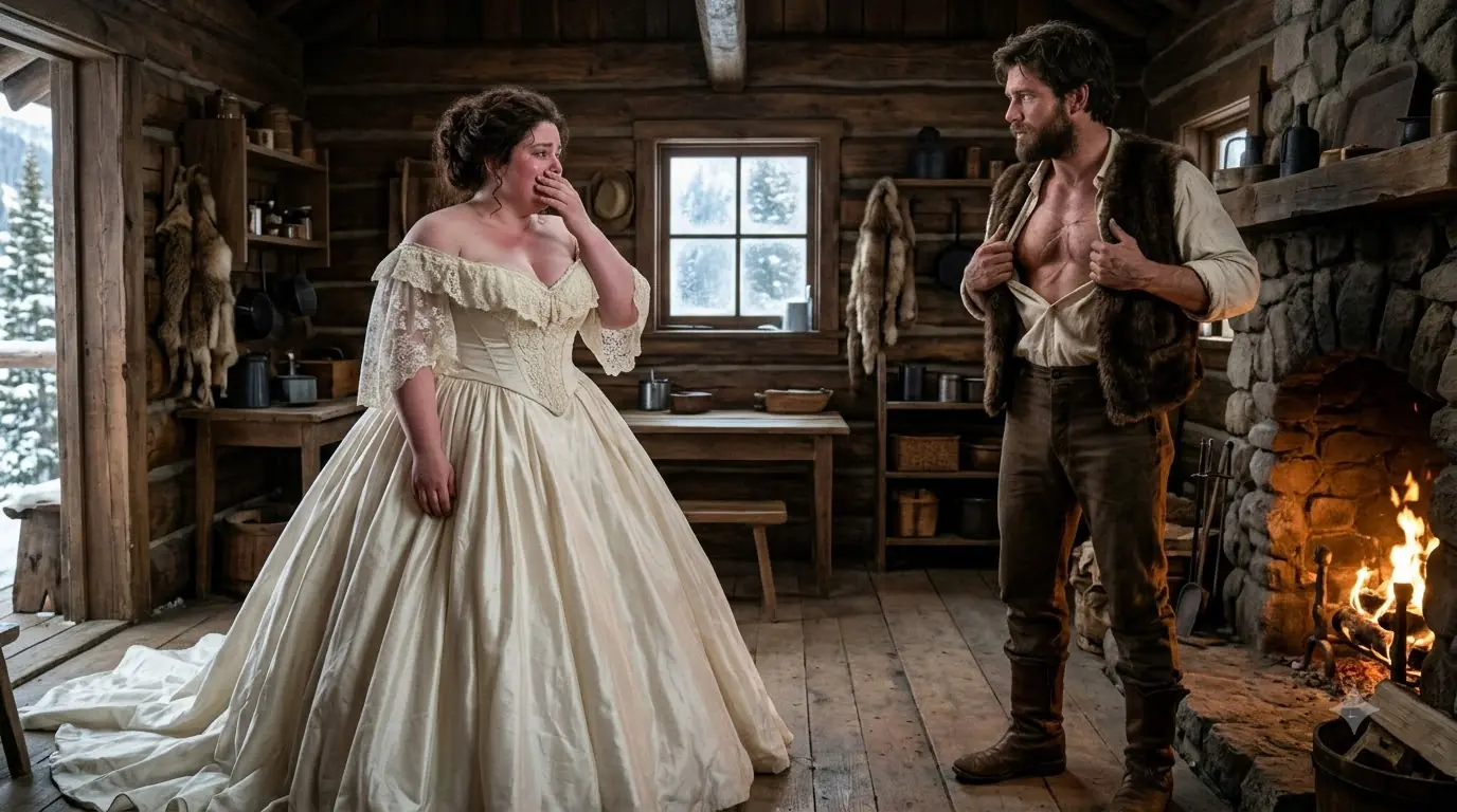 A 750-Pound Widow Married a Mountain Stranger — Then His Wedding-Night Make Her Love