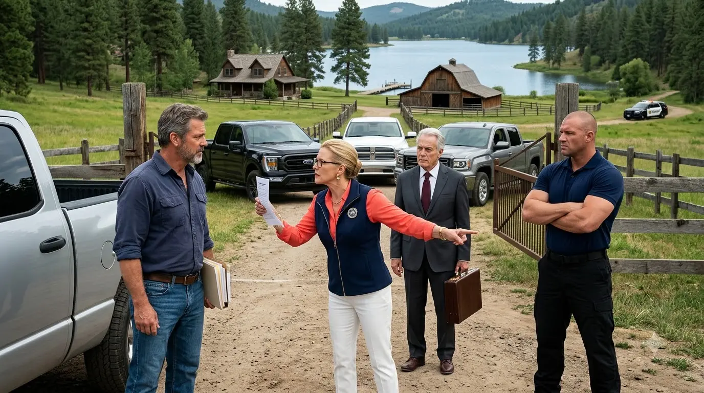 I Bought a Bankrupt Lakeside Ranch — Within Hours, 3 HOA Karen Trucks Blocked My Gate