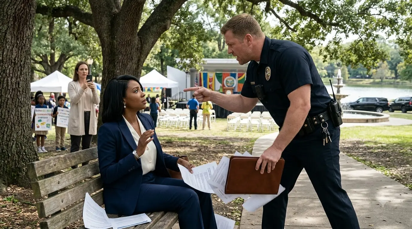 Racist Cop Harasses A Woman In Park — Then She Buries His Career In 5 Minutes