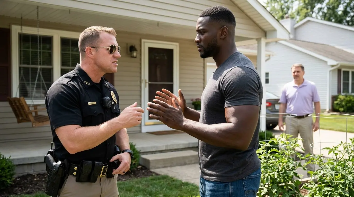 Cop Threatened a Family in Their Own Yard — Then His Mother Revealed Her Son Was...