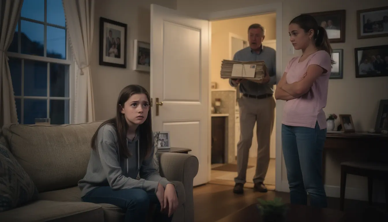 Her Stepsister Said She Wasn't Part of the Family — Then Their Father Walked In Carrying a Stack of Letters