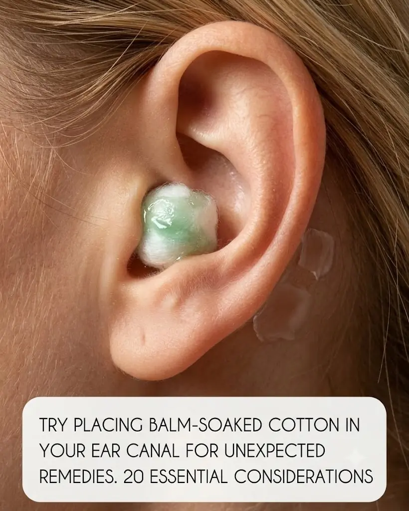 Put a cotton ball with VapoRub in your ear and get this effect. 20 things to know