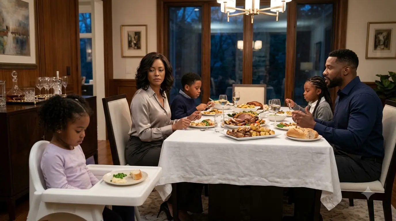 My Stepmother Took Away My 4-Year-Old Daughter’s Dinner While Her Kids Ate — Then I Checked the “Broken” Camera and Discovered Her Cruelest Secret