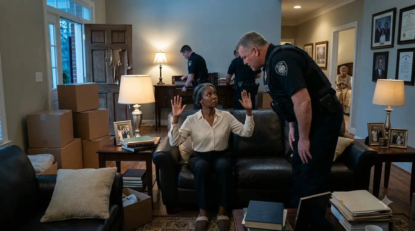 30 Cops Raided A Woman's Home Over a 'False Call' — Chief Dropped Down When Saw Frame on Her Wall