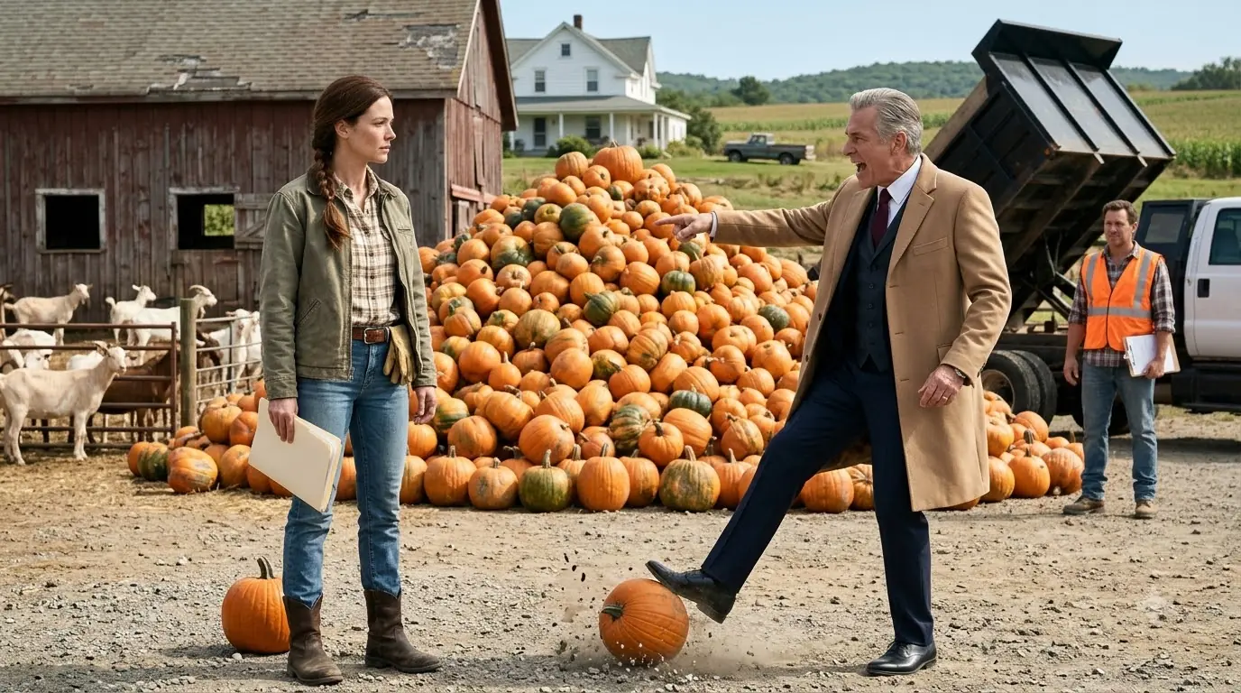 Cannery Dumped 70 Tons of Giant Pumpkins — Then a Single Mom's Goat Farm Sold Out for 6 Years