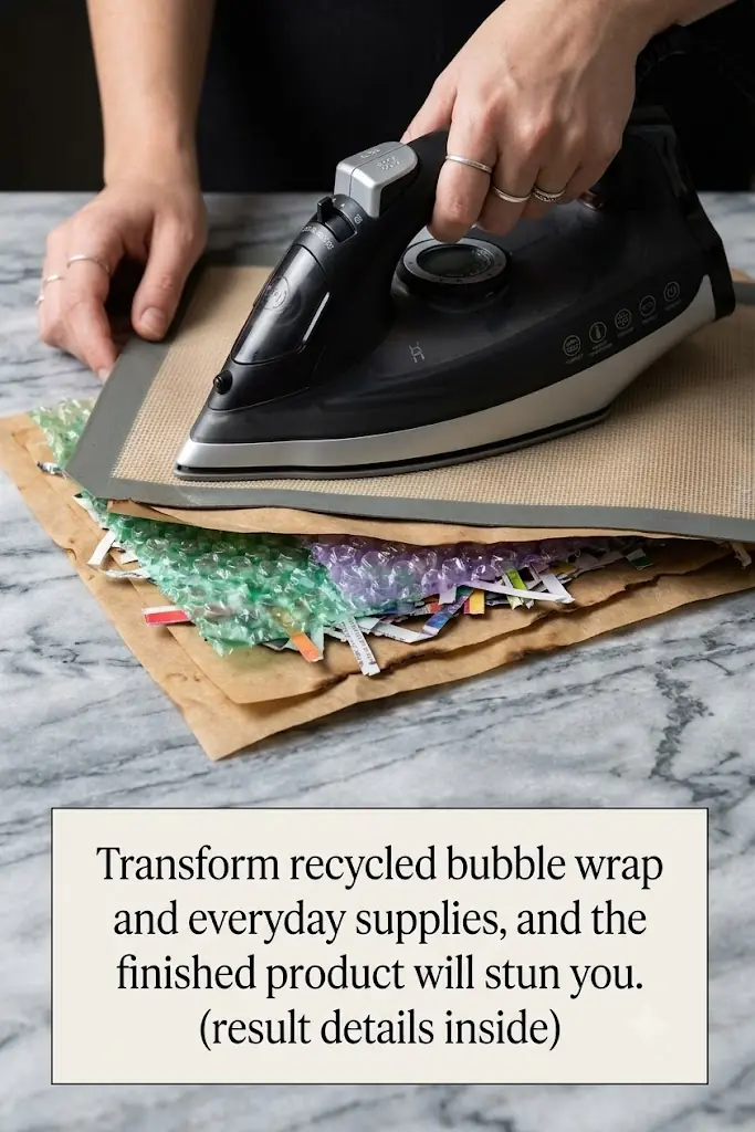 From Discarded Bubble Wrap to Beautiful Home Decor: Creative Ways to Transform Everyday Packaging Into Something Special